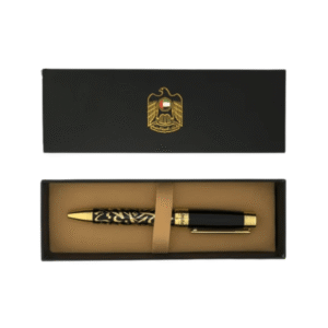 Emirati Prestige Metal Pens with Arabic Calligraphy & UAE Falcon Edition