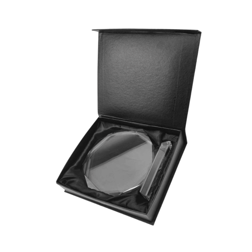 Crystal Award with black Box